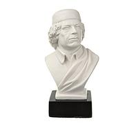 danila-souvenirs Buste/Statue en marbre du Colonel libyen Mouammar Kadhafi 11,5 cm