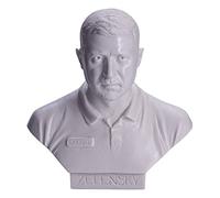 danila-souvenirs Buste/Statue en marbre du président ukrainien Volodymyr Zelensky 15 cm