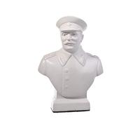 danila-souvenirs Buste Statue Sculpture en marbre du Leader Russe soviétique Joseph Staline 12 cm