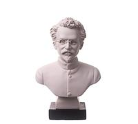 danila-souvenirs Statue de Buste en marbre soviétique Russe URSS Leon Trotsky 16 cm