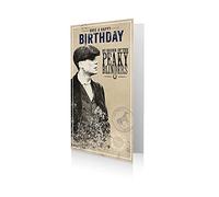 Danilo Promotions Carte d'anniversaire Peaky Blinders, multicolore, 22,9 x 12,7 cm