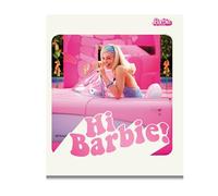 Danilo Promotions Limited Carte d'anniversaire Barbie, carte d'anniversaire officielle Barbie, carte d'anniversaire pour fille, carte de vœux - Intérieur vierge, multicolore, 17,8 x 15,2 cm