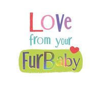 Danilo Promotions LTD Brightside Carte de fête des mères de Pet Love from your Furbaby pour la fête des mères