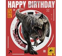 Danilo Promotions LTD Carte d'anniversaire Jurassique World - Carte d'anniversaire dinosaure