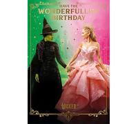 Danilo Promotions Ltd Carte d'anniversaire méchante pour fan de théâtre musical, carte de vœux Glinda et Elphaba pour ami