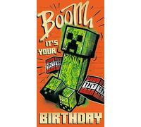 Danilo Promotions LTD Carte d'anniversaire Minecraft General