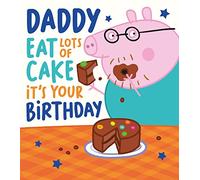 Danilo Promotions LTD Carte d'anniversaire pour papa, carte d'anniversaire pour papa, carte d'anniversaire Peppa Pig pour papa, carte d'anniversaire pour lui, Peppa Pig