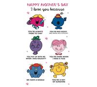 Danilo Promotions LTD Carte de fête des mères Mr Men and Little Miss