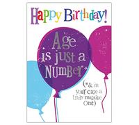 Danilo Promotions LTD L'âge est juste un numéro, carte d'anniversaire pour