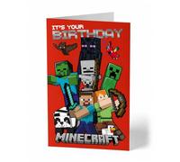 Danilo Promotions LTD Minecraft Carte d'anniversaire pour enfant