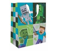 Danilo Promotions Ltd Minecraft Sac cadeau de taille moyenne pour anniversaire ou célébration