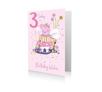 Danilo Promotions Ltd Peppa Pig Carte d'anniversaire 3 ans