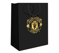 Danilo Promotions Ltd Sac cadeau Manchester United FC sur le thème du football Petite taille Sac cadeau d'anniversaire