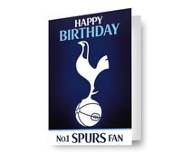 Danilo Promotions LTD Tottenham Hotspur FC Carte d'anniversaire Motif lenticulaire Effet 3D Idéal pour toutes les occasions