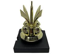 Dans Clock Shop Nouveau mouvement rotatif à batterie 5685 de 400 jours avec rotation alternative pendule en plastique doré pour les anniversaires