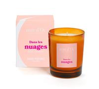 Dans les nuages bougie parfumée coton thé blanc 180 g terre d'Oc
