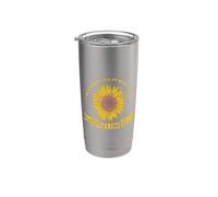 Dans un monde plein de roses, soyez un tournesol : démarquez-vous Gobelet isotherme en acier inoxydable double paroi