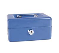 Danube 5231001pl de 10 Caisse à Monnaie Professionnelle, Petit, 152 x 80 x 115 mm, Bleu