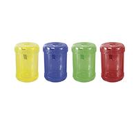 Danube 7812001-99 Taille-crayon/Taille-crayon/Taille-crayon boîte, plastique, individuellement, grand Boîte, couleurs assorties