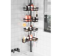 Daoun Étagère de douche télescopique pour salle de bain