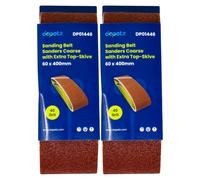Dapetz® 10 Pack Grain 40 60 X 400mm Courroies Sanders Très Gros