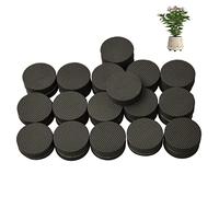 DARENYI 48 Pcs Pied Pot de Fleur Invisible Pieds de Pot de Fleurs Robustes Auto-adhésif Antidérapant Pied de Pot de Fleurs pour Surélever Les Plantes Intérieur et Extérieur