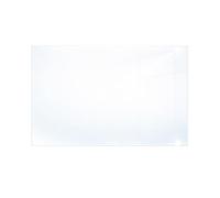DarHaus Cache-plaque en verre 35 x 52 cm pour cuisinières électriques ou à induction, plaque de protection anti-éclaboussures, planche à découper décorative, Transparente