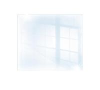 DarHaus Cache-plaque en verre 60 x 65 cm pour cuisinières électriques ou à induction, plaque de protection anti-éclaboussures, planche à découper décorative, Transparente