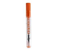 DARWI - DA0160013752C - Un Marqueur Pour Tissus Clairs et Foncés finition Opaque - Pointe 2 MM - Coloris Orange - 6 ML - DARWI TEXTILE OPAK - Peinture Pour Tissus - Loisirs Créatifs -Activité Manuelle