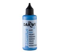 DARWI - DA0210080200C - Un flacon de Peinture Acrylique Nacrée - Coloris Bleu nacré - 80 ML - DARWI ACRYLIC