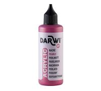 DARWI - DA0210080400C - Un flacon de Peinture Acrylique Nacrée - Coloris Rouge nacré - 80 ML - DARWI ACRYLIC
