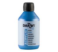 DARWI - DA0210250200C - Un flacon de Peinture Acrylique Nacrée - Coloris Bleu nacré - 250 ML - DARWI ACRYLIC