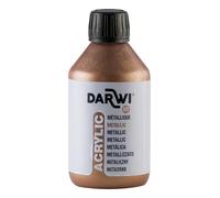 DARWI - DA0230250058C - Un flacon de Peinture Acrylique Métallique - Coloris Bronze - 250 ML - DARWI ACRYLIC