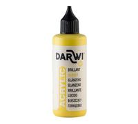 DARWI DA0350080720C Flacon Peinture Acrylique Brillante Jaune soleil 80ML