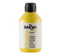 DARWI - DA0350250720C - Un flacon de Peinture Acrylique Brillante - Coloris Jaune fonce - 250 ML