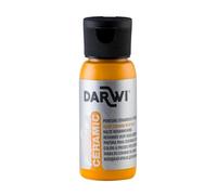 DARWI DA0380050720C Flacon Peinture Brillante Céramique Jaune soleil 50ML