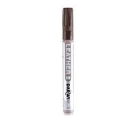 DARWI - DA0420013810C - Un Marqueur Pour Cuir - Coloris Cacao - Pointe 2 MM - 6 ML - DARWI LEATHER - Peinture Pour Cuir souple - Loisirs Créatifs - Activité Manuelle - Bricolage