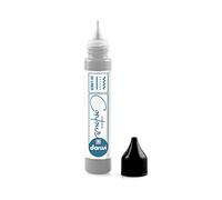 DARWI - DA0690030080C - Un Contour - Flacon Applicateur de Peinture sur Verre - Contours en Relief avec Embout Applicateur - Coloris Argent - 30 ML - DARWI GLASS