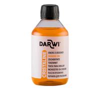 DARWI - DA2300250700C - Un flacon d'Encre à Dessiner transparente et lumineuse - Pour Enfants - Coloris Jaune - 250 ML - DARWI CRISTALINE - Aquarellable après séchage