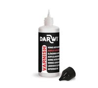 DARWI - DA3400080003C - Un flacon de Vernis Acrylique Brillant - Auxiliaire pour Peintures - 80 ML - Protecteur, transparent après séchage - Séchage rapide - DARWI VERNIS ACRYLIQUE BRILLANT