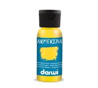 DARWI Flacon de 50 ml de Peinture sur Céramique à Froid - jaune soleil
