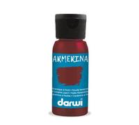 DARWI Flacon de 50 ml de Peinture sur Céramique à Froid - Rouge cerise