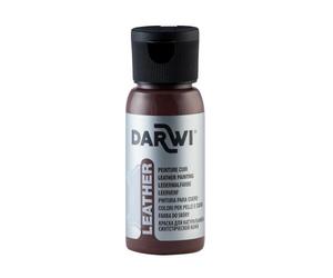 DARWI Flacon de 50 ml de Peinture sur Cuir - Cacao