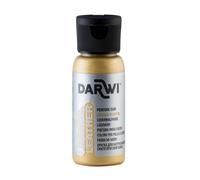 DARWI Flacon de 50 ml de Peinture sur Cuir - Or