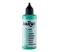 Darwi Flacon de 80 ml de Peinture Acrylique Universelle Nacrée - Vert nacré