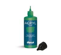 Darwi Flacon de 80 ml de Peinture Acrylique Universelle Opaque - Kaki