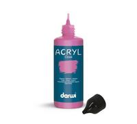 Darwi Flacon de 80 ml de Peinture Acrylique Universelle Opaque - Prune