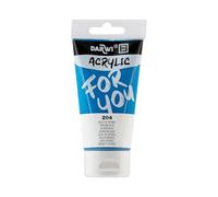 Darwi For You DF5150075204C - Acrylique 75 ml Opaque - 204 Bleu de sèvres PW6 - PB15:3