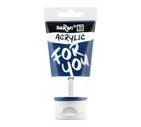 Darwi For You DF5150075270C - Acrylique 75 ml Semi-opaque - 270 Indigo PB 29 - PBk 7 - PV 23