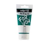 Darwi For You DF5150075650C - Acrylique 75 ml Semi-transparent - 650 Vert phtalo PG7